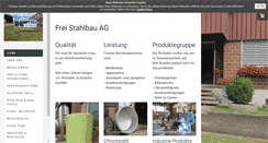 Desktop Screenshot of freistahlbau.ch